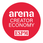 Logotipo do Núcleo Arena Creator Economy da ESPM
