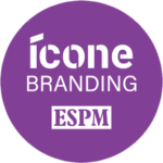 Logotipo do Núcleo Ícone Branding da ESPM