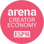 Logotipo do Núcleo Arena Creator Economy da ESPM
