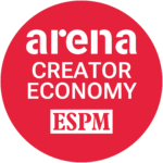 Logotipo do Núcleo Arena Creator Economy da ESPM